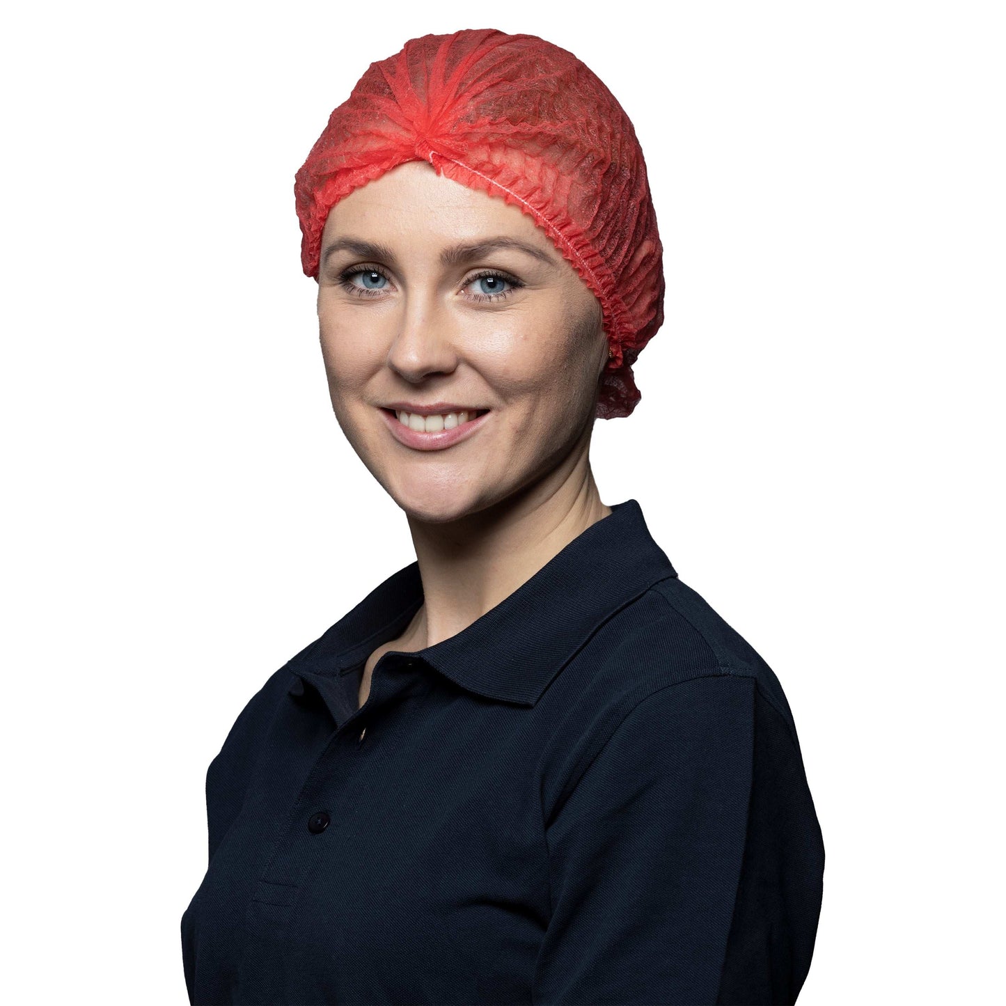 NITRAS Klipphaube, rot, Beutel à 100 Stück