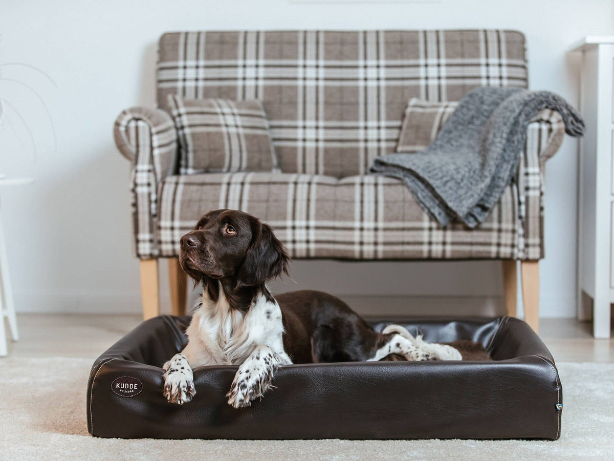 Hundebett KUDDE Kunstleder
