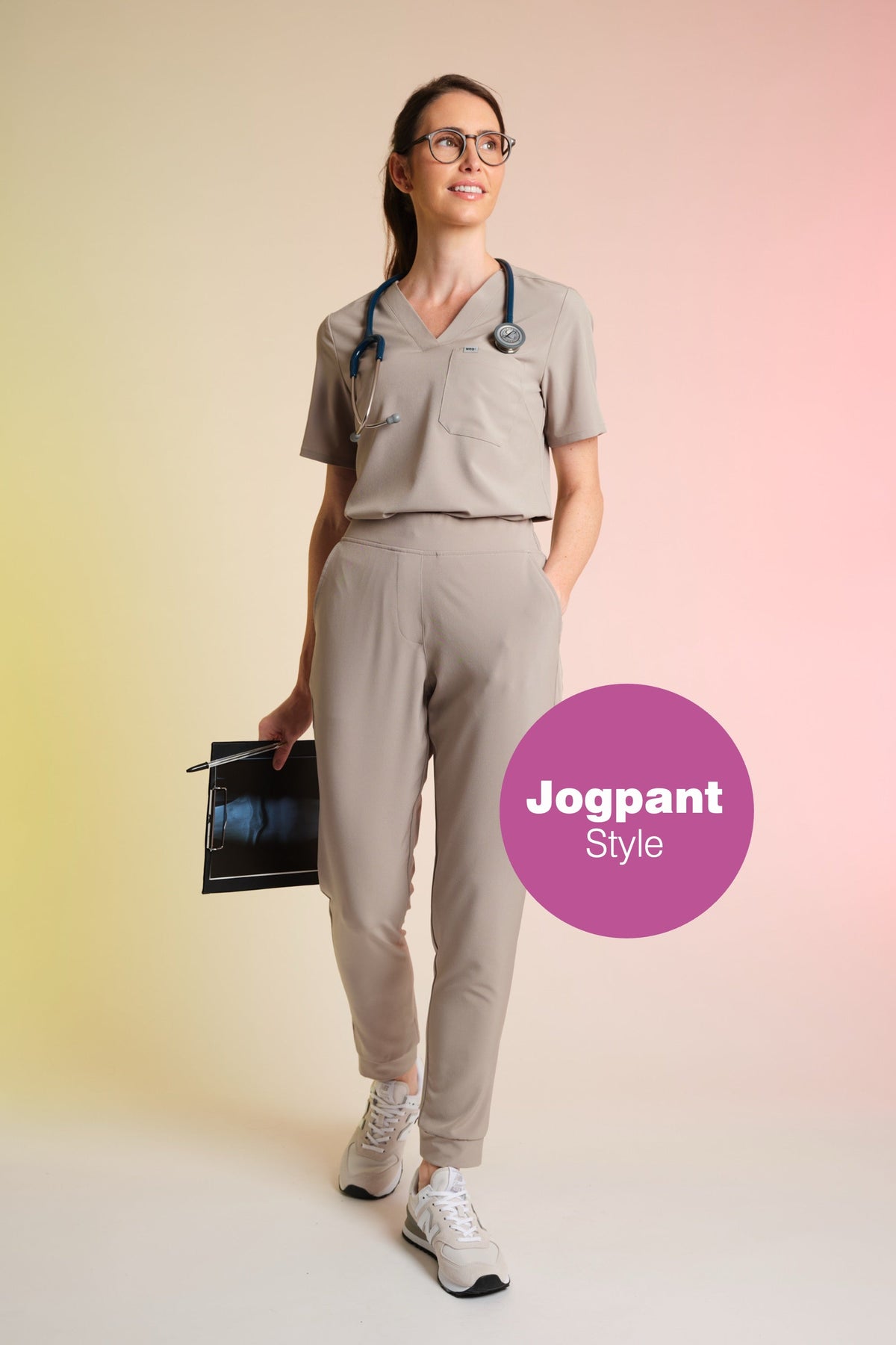 Active Hose "Tessa" – Beige