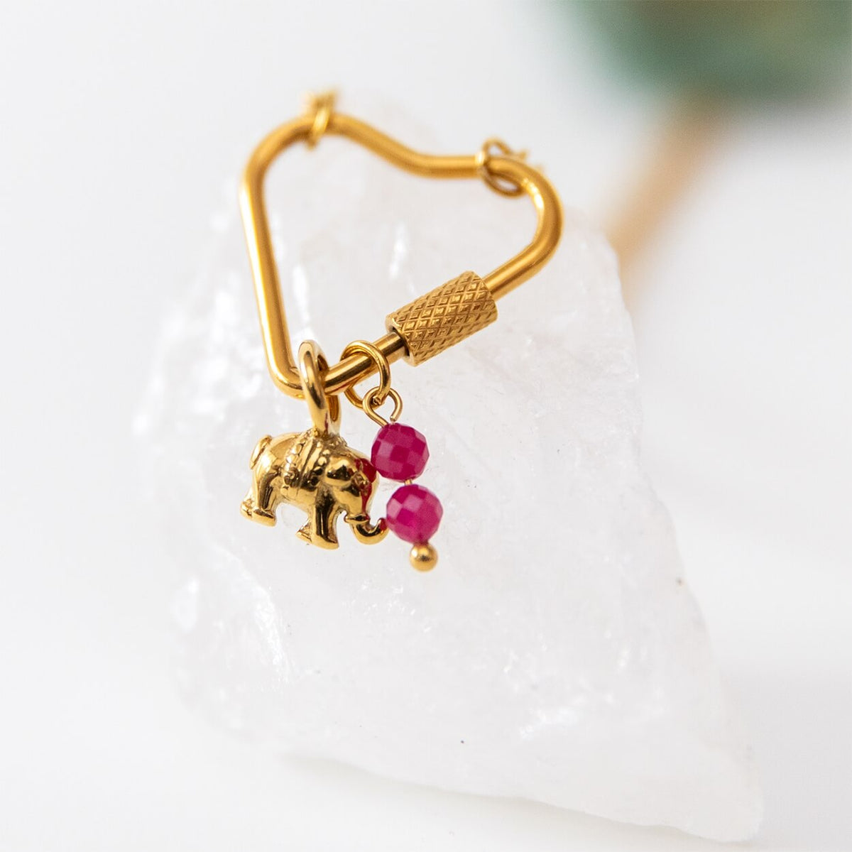Soul Charms | Vergoldete Halskette mit austauschbaren Yoga-Symbolen