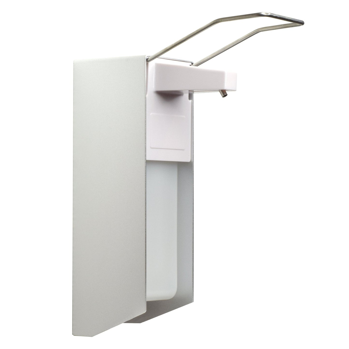 Desinfektionsmittelspender: Elegante Hygiene - Lösung für Ihre Räume - Shop DE 24/7NITRAS1 LiterDesinfektionsmittelspender mit Armhebel, Abmessungen ca. 21,5 x 24,5 x 8,2 cm, 1.000 ml, 1 Stück