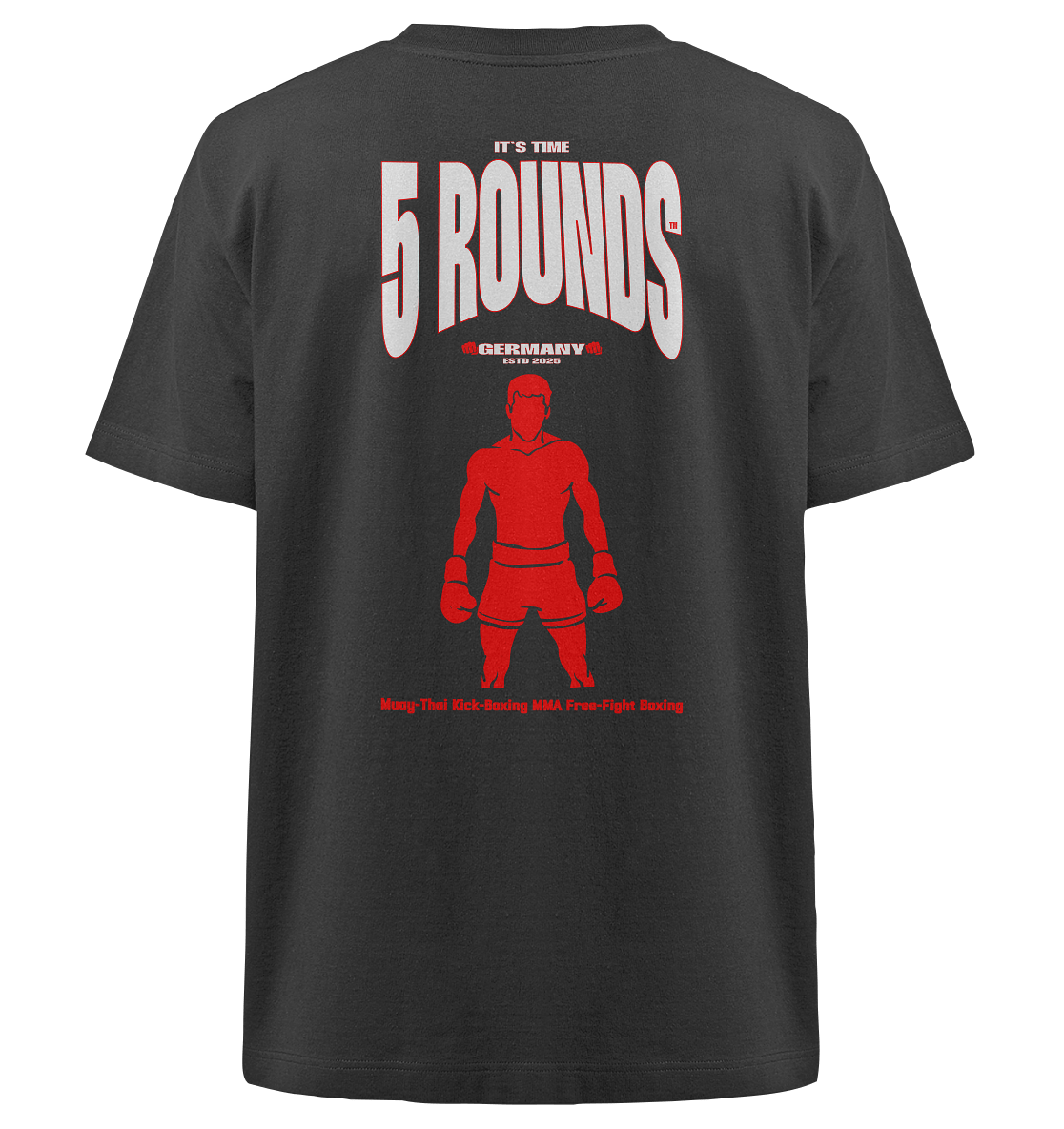 Fight MODE Heavy Oversized Organic Shirt - Shop DE 24/75 ROUNDSBlackSFight MODE Heavy Oversized Organic Shirt