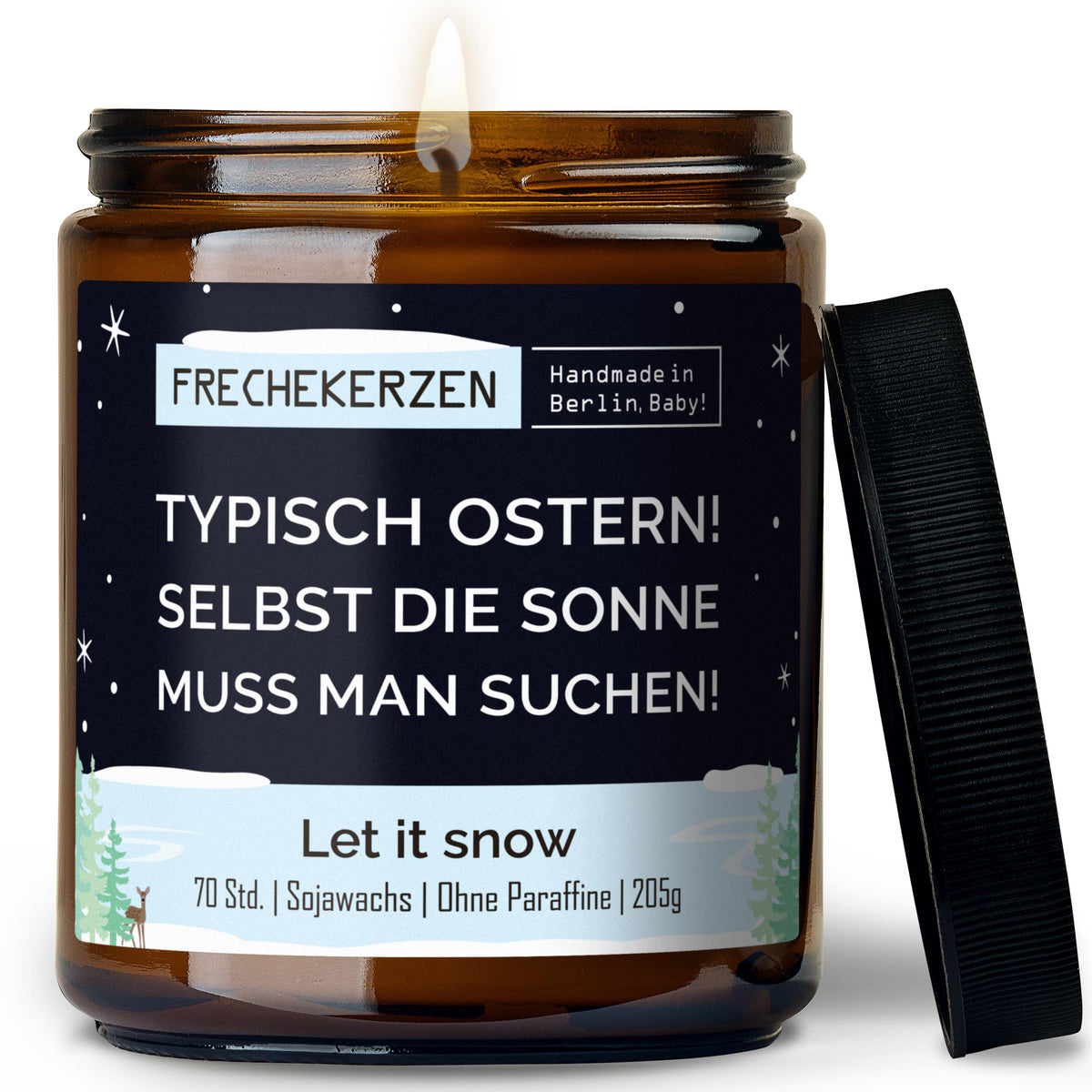 Lustige Kerze | typisch ostern! selbst die sonne muss man suchen!