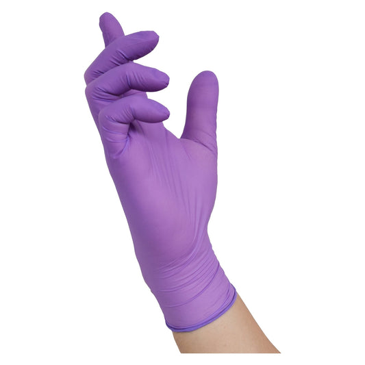 NITRAS VIOLET WAVE Nitril - Einmalhandschuhe: Effizienter Schutz in lebendigem Lila - Shop DE 24/7NITRASXSNITRAS VIOLET WAVE Nitril - Einmalhandschuhe: Effizienter Schutz in lebendigem Lila