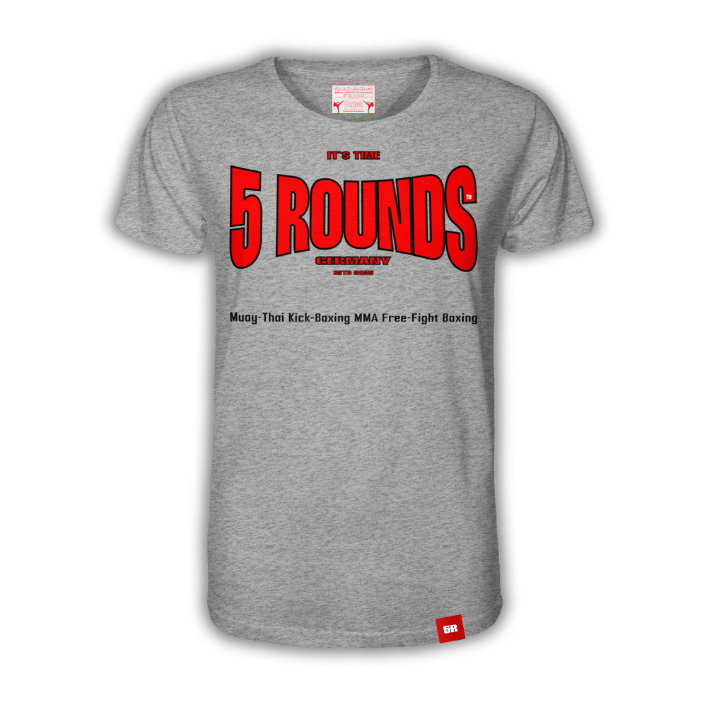 Organic Shirt Heather Grey - Shop DE 24/75 ROUNDSHeather GreyXSOrganic Shirt Heather Grey