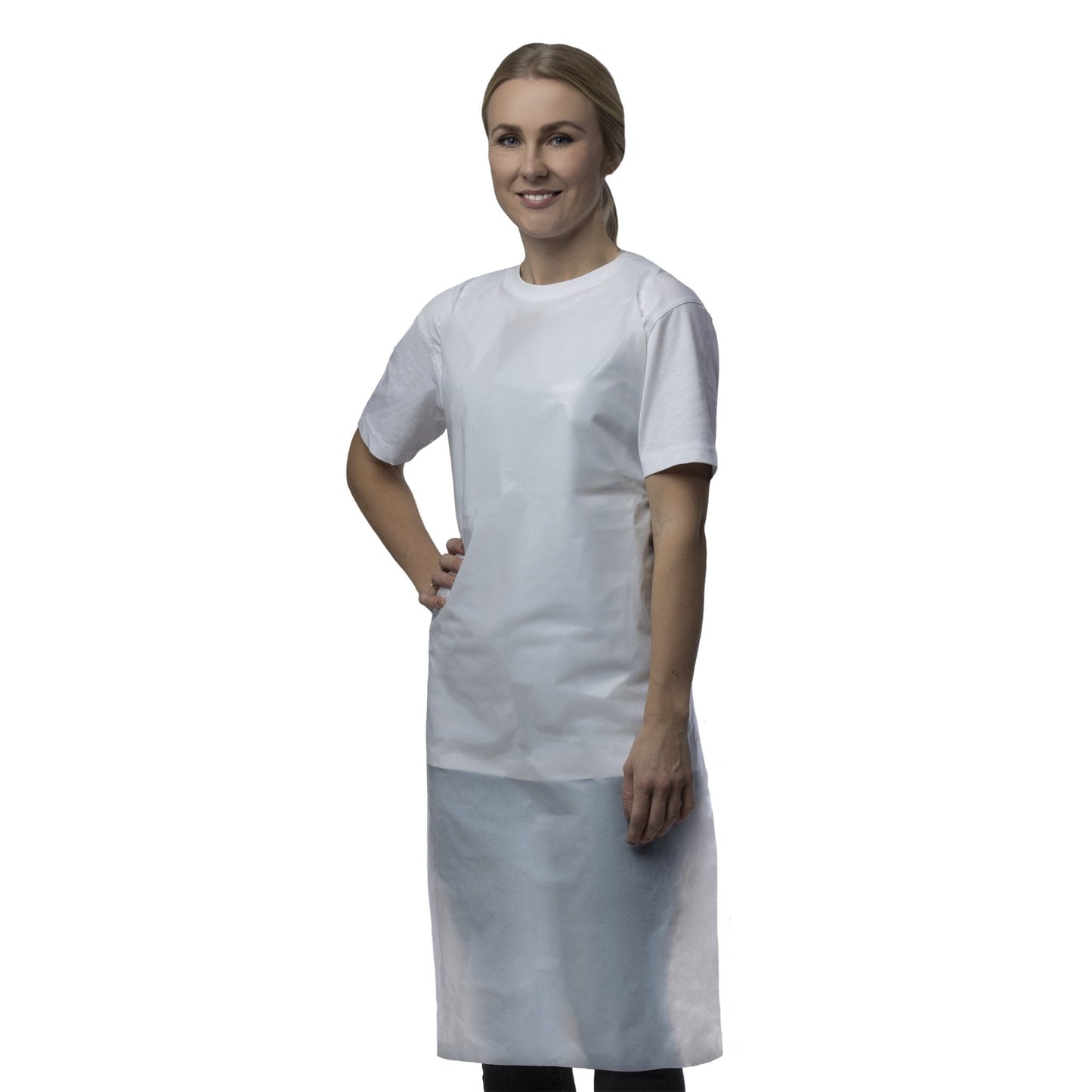 PE - Schürzen 55 μ. Weiß: Zuverlässiger Schutz für professionelle Anwendungen 500 Stück - Shop DE 24/7NITRAS76 x 125 cmWeiß500 StückNITRAS PE - Schürze, weiß, Beutel à 50 Stück - Shop DE 24/7NITRASWeißNITRAS PE - Schürze, weiß, Beutel à 50 Stück
