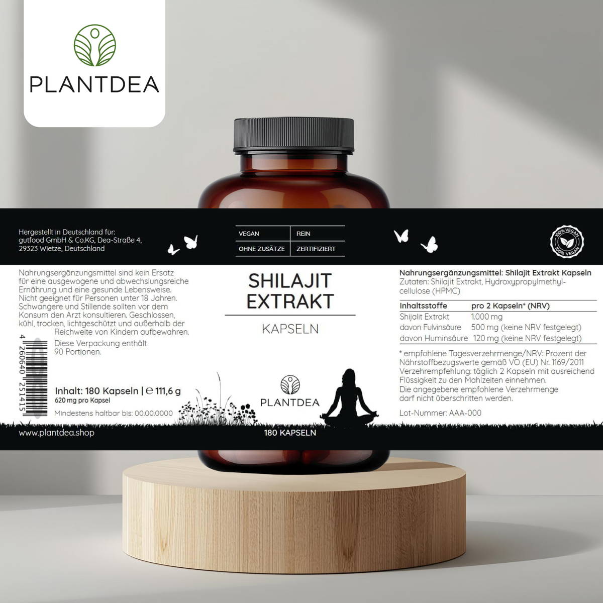 Shilajit Extrakt Kapseln