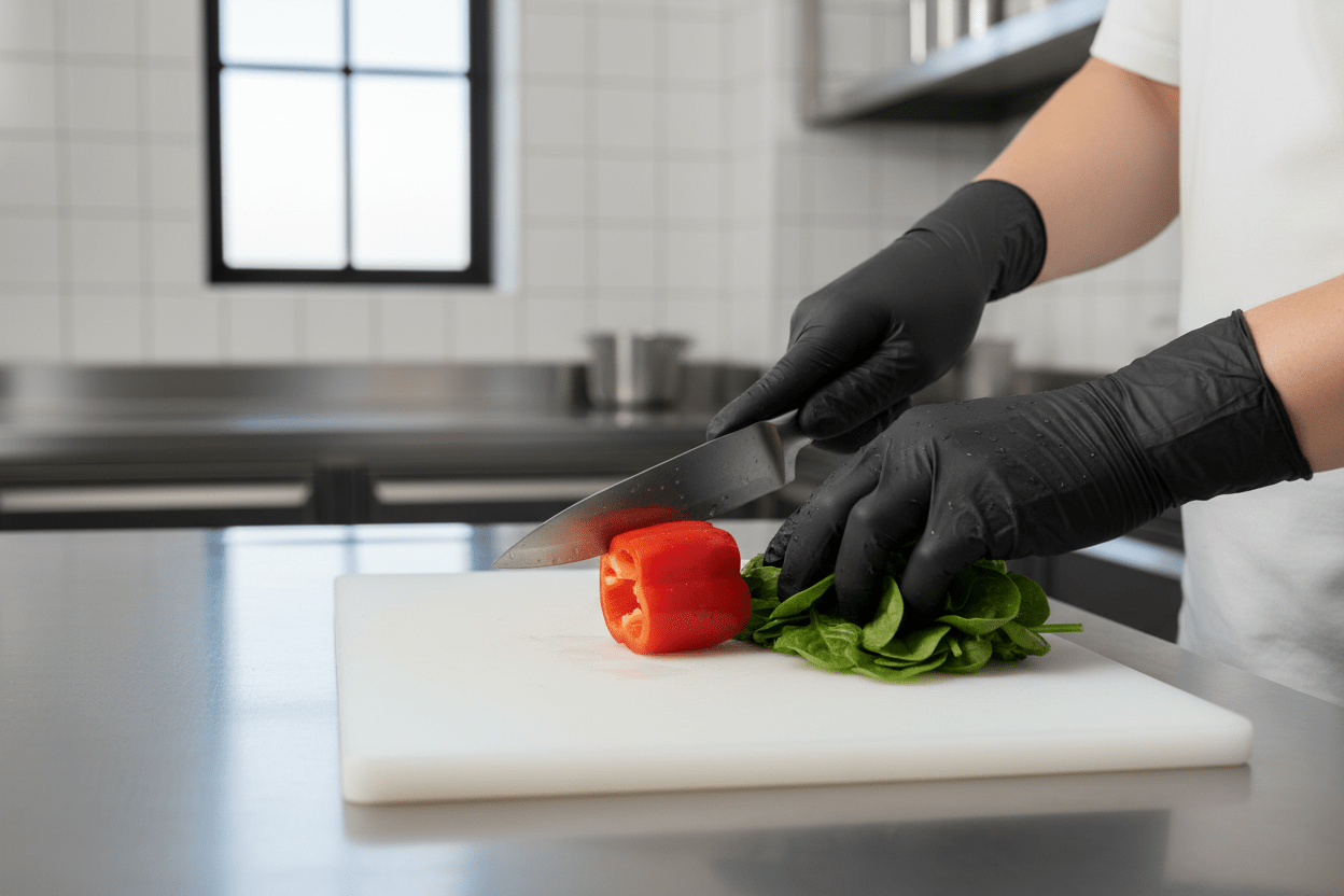 Select Black 300 Latex Einmalhandschuh Hygienehandschuh 1000 Stück - Shop DE 24/7UNIGLOVESXS1000 StückGastronomie Realistisch