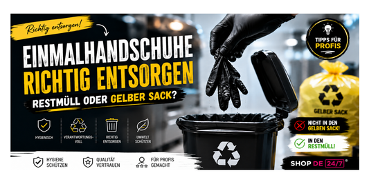 Handschuhpflege und richtige Entsorgung: Ein Leitfaden für Profis