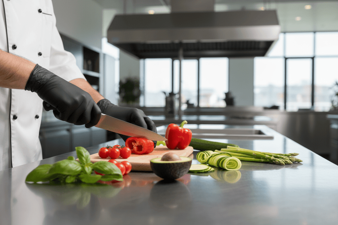 Schwarze Handschuhe Gastronomie – 5 Gründe für den Trend - Shop DE 24/7