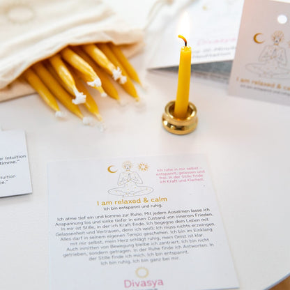 20-Minuten-Kerzen | I am relaxed & calm