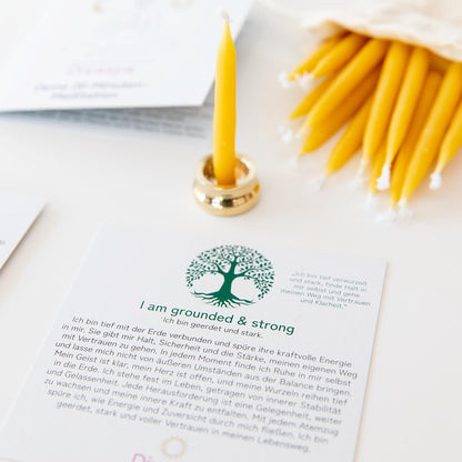 20-Minuten-Kerzen | I am enough & worthy