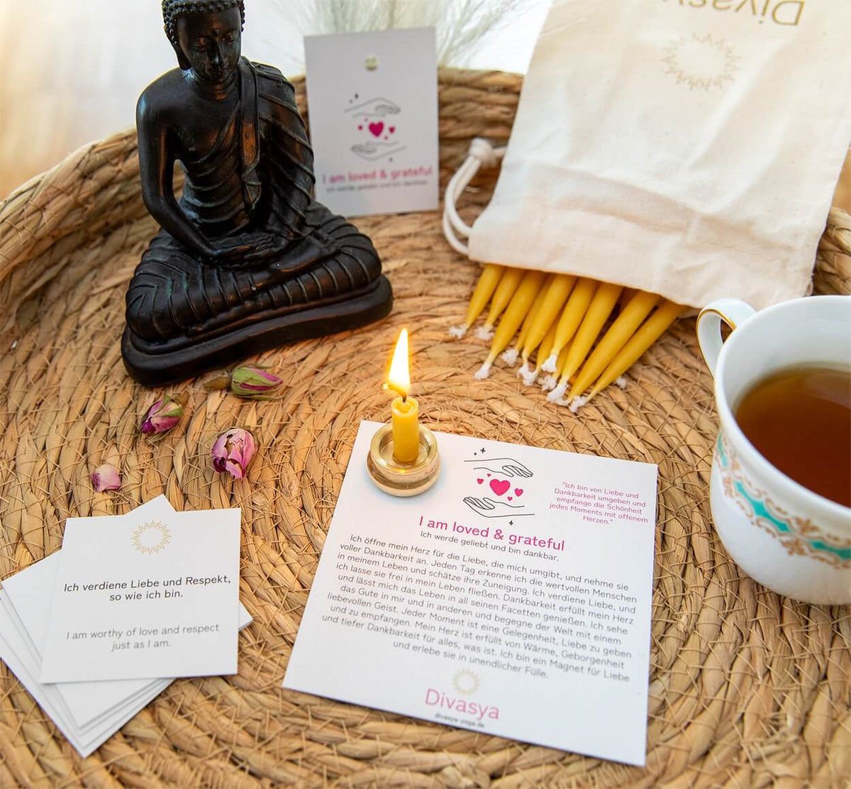20-Minuten-Kerzen | I am mindful & focused