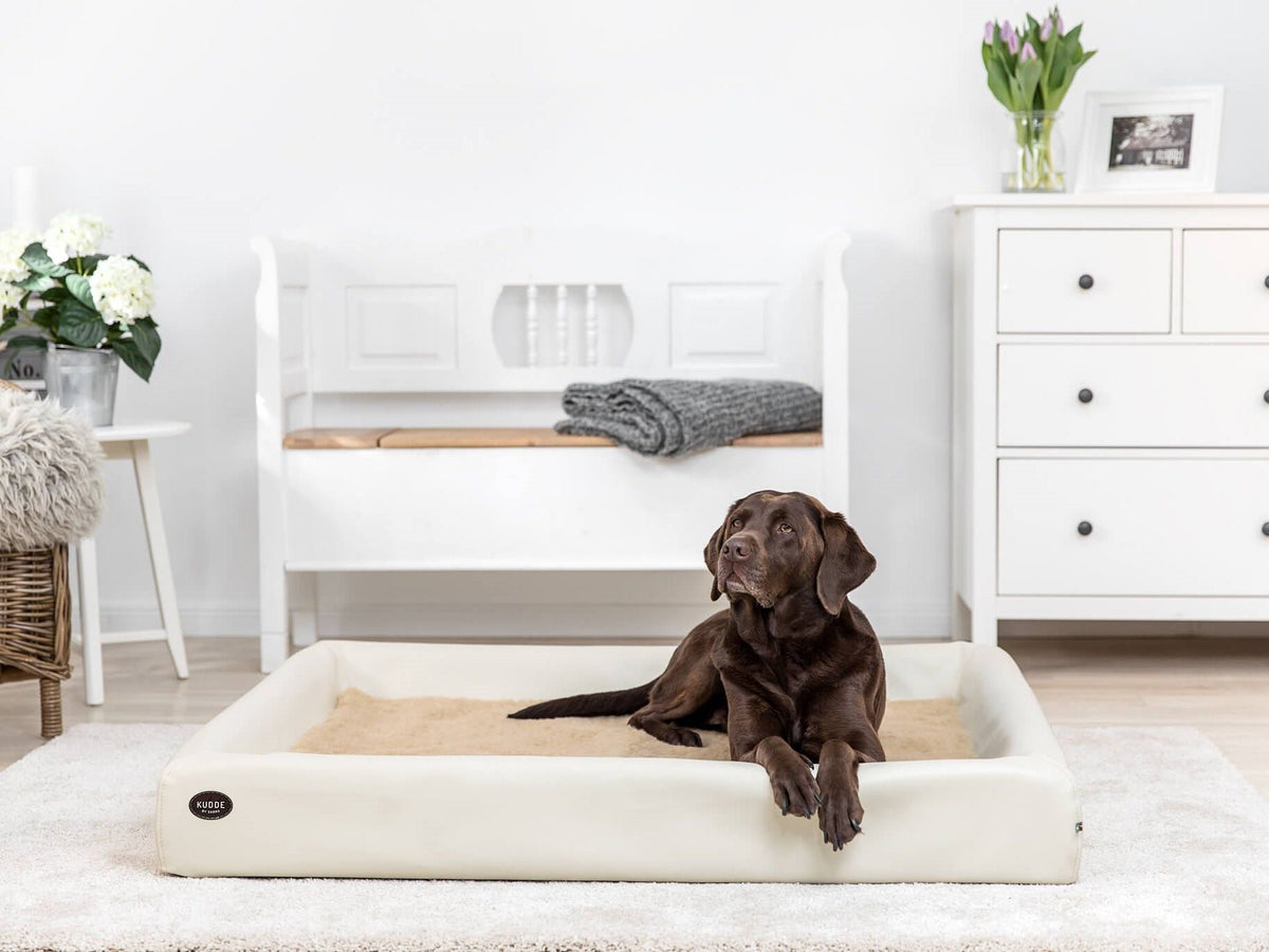Hundebett KUDDE Kunstleder