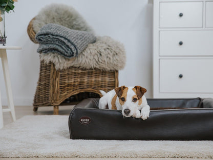 Hundebett KUDDE Kunstleder
