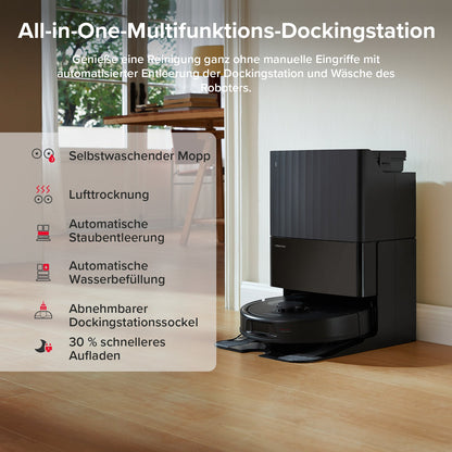 Roborock QV 35A Saugroboter mit Multifunktionsdock