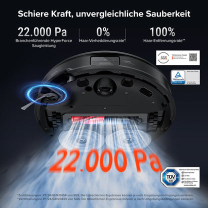 Roborock Saros 10R Saugroboter mit Wischfunktion & abnehmbarem Wischmopp
