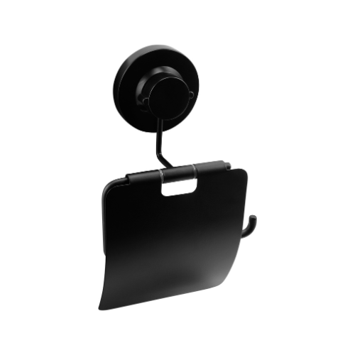 Cornat "Comfort" WC-Papierhalter 3 in 1 (schwarz)