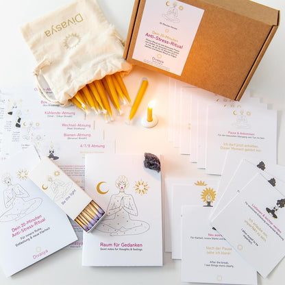 Anti Stress Geschenkset | 20-Minuten Ritual für Ruhe & Entspannung