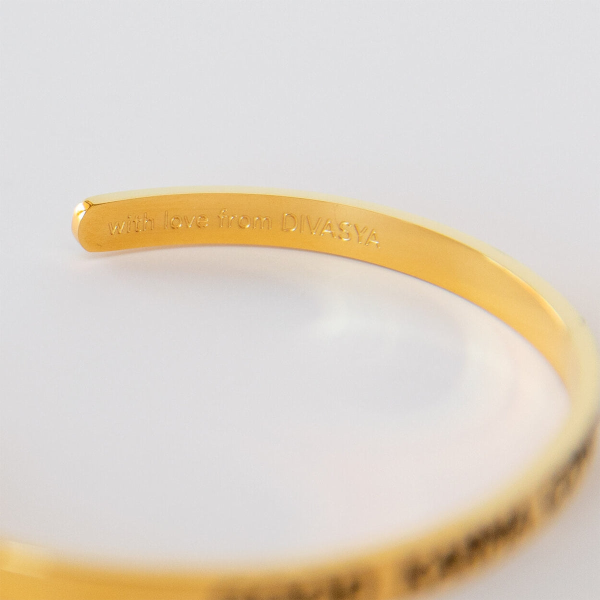 Karma Armband | vergoldet | Good Karma comes back