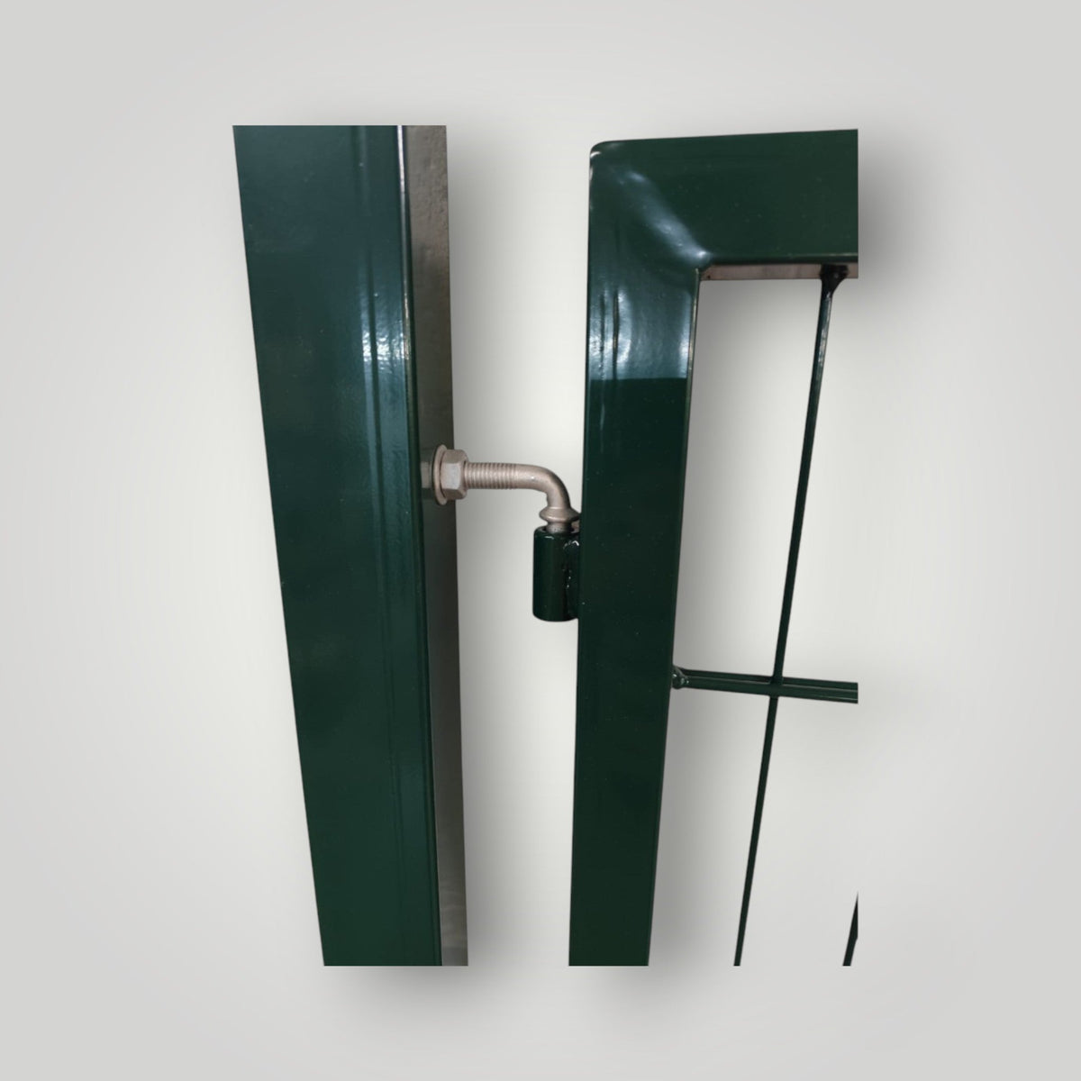 Gartentor 1-flügelig | Breite 100 cm | Doppelstab 6/5/6 mm