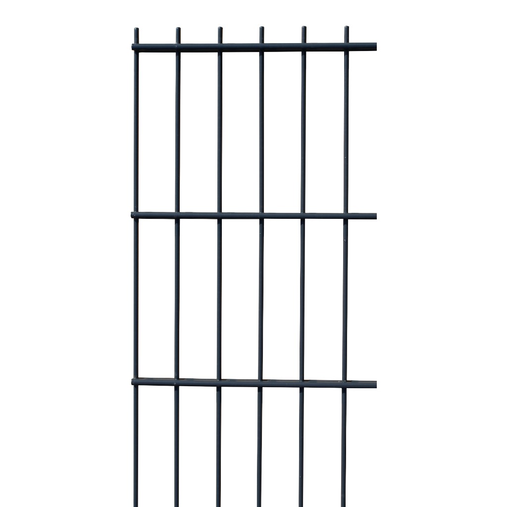 Doppelstabmatte 6/5/6 mm | 2510 mm | Anthrazit RAL 7016