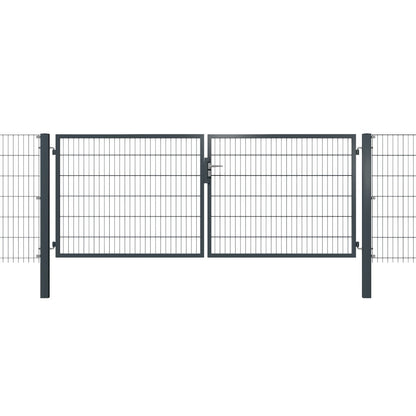 Doppeltor 2-flügelig | Breite 300 cm | Doppelstab 6/5/6 mm