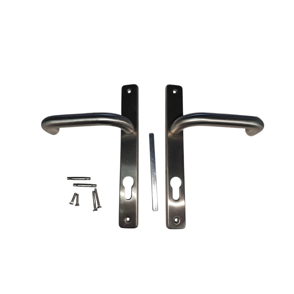 Doppeltor 2-flügelig asymmetrisch | Breite 300 cm | Doppelstab 6/5/6 mm