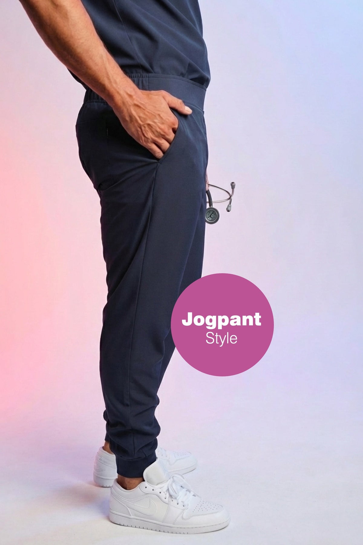 Active Scrub Pants "Louis" – Blue