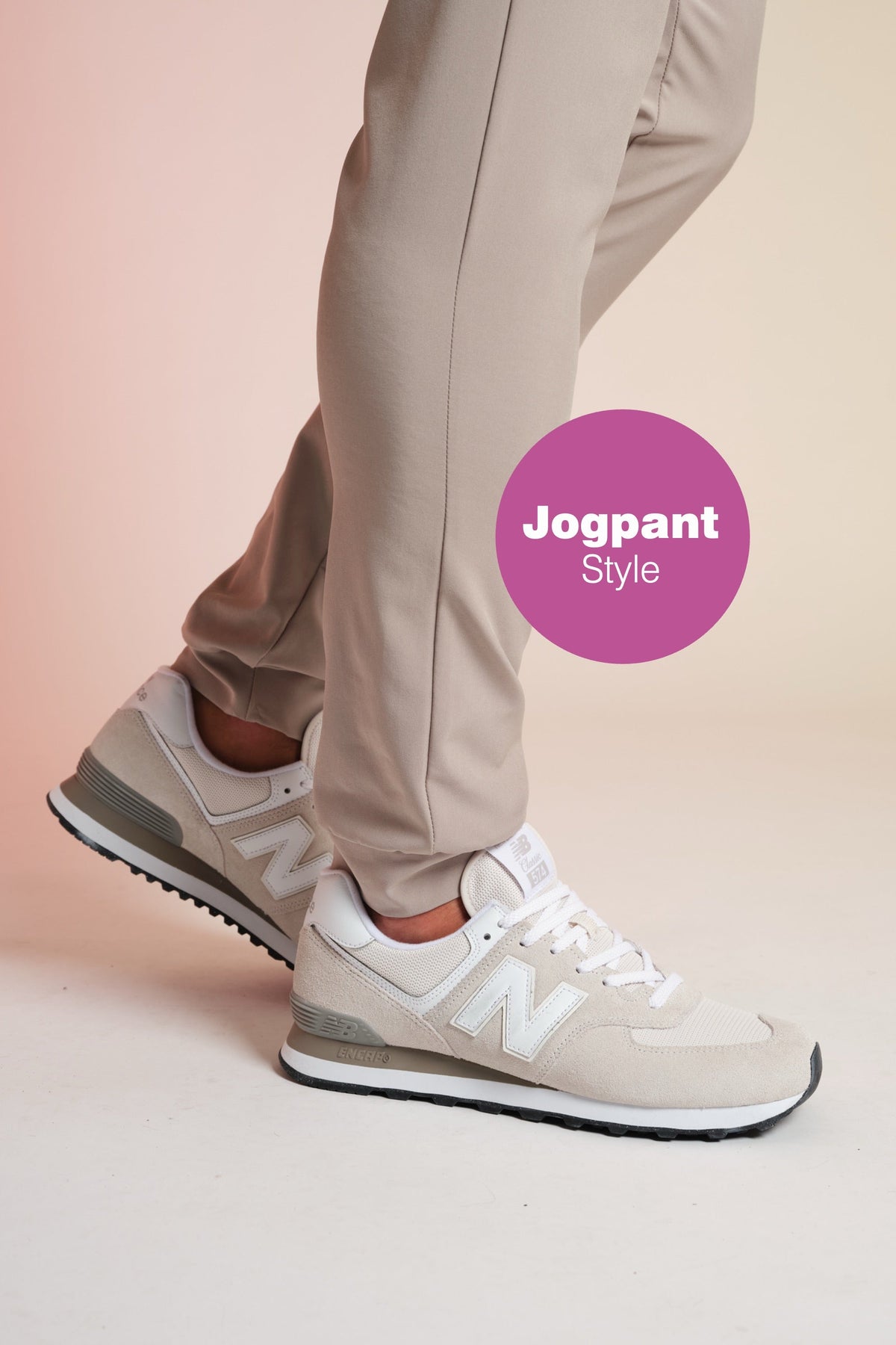 Active Scrub Pants "Louis" – Beige
