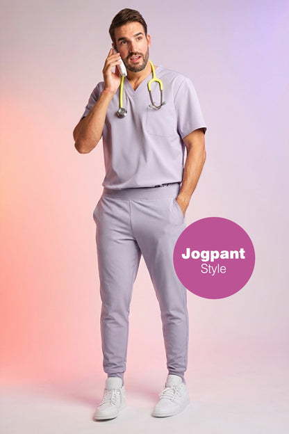 Active Scrub Pants "Louis" – Violet