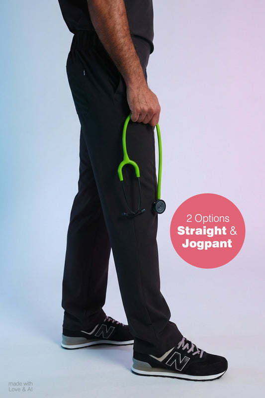 Active Scrub Pants "Louis" – Black