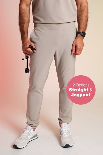 Active Scrub Pants "Louis" – Beige