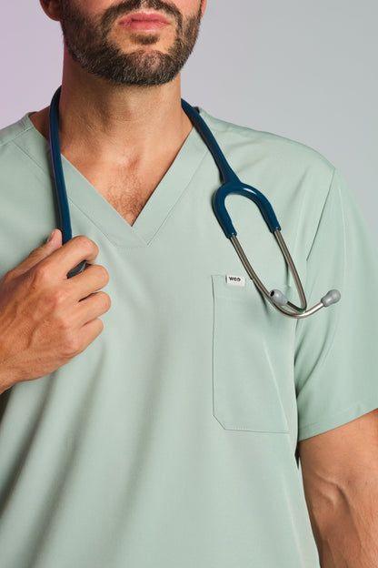 Active Scrub Top "Pete" – Green