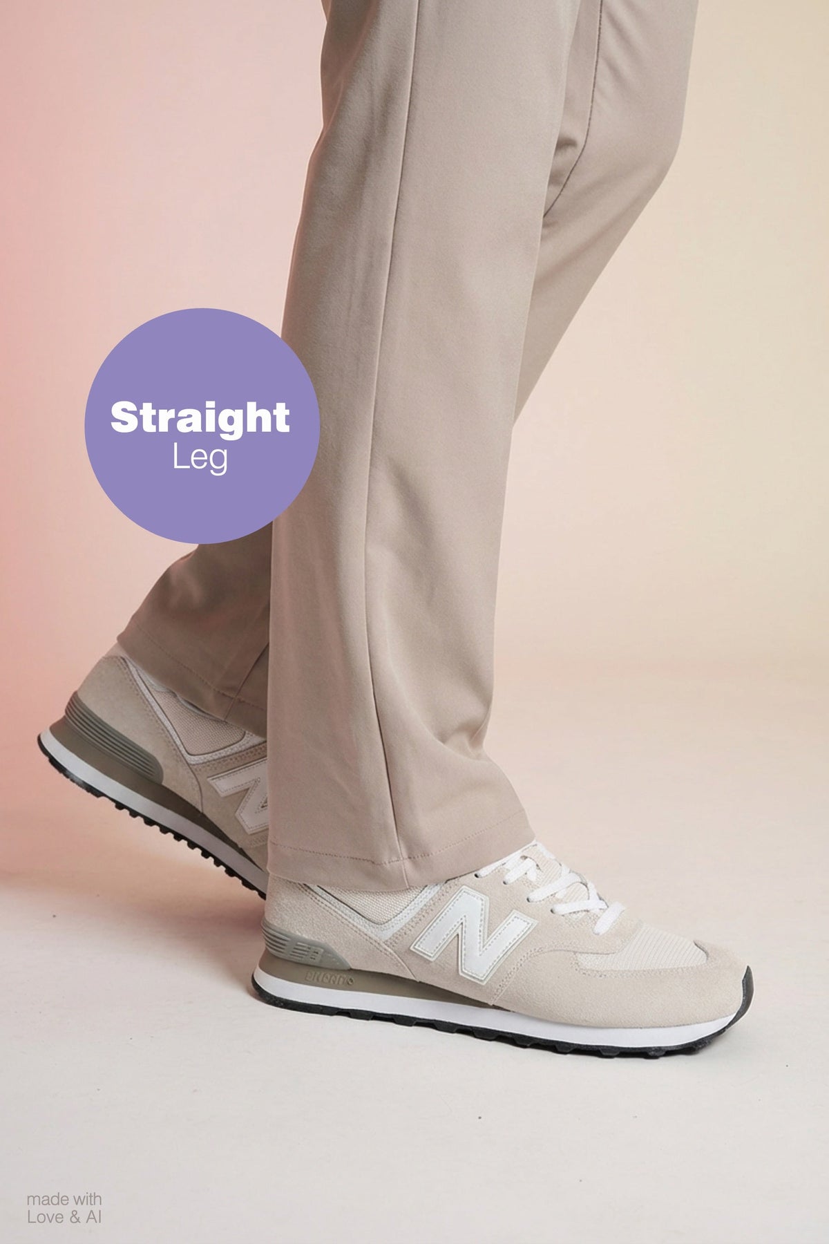 Active Scrub Pants "Louis" – Beige