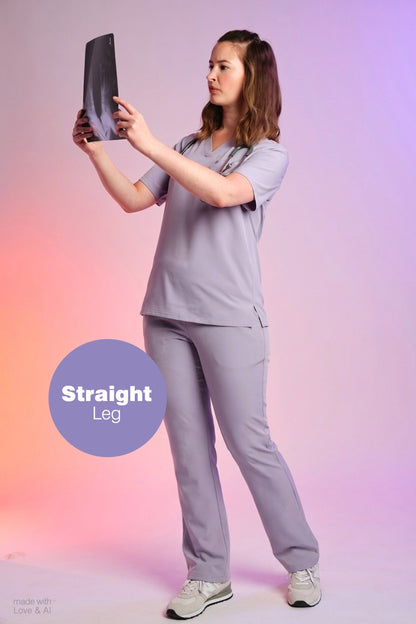 Active Scrub Pants "Tessa" – Violet