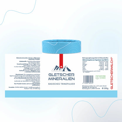 Gletschermineralien Vorratspackung