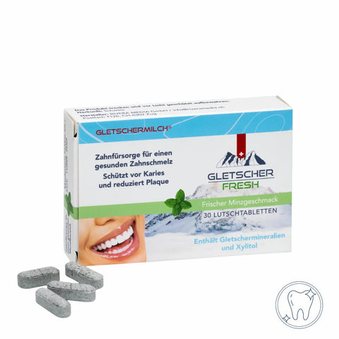 Gletscher-Fresh Lutschtabletten mit Xylitol & Alpinen Mineralien