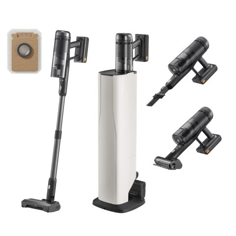 Roborock H60 Hub Ultra Akku-Staubsauger mit Absaugstation