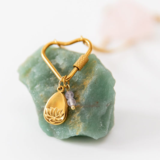 Soul Charms | Vergoldete Halskette mit austauschbaren Yoga-Symbolen