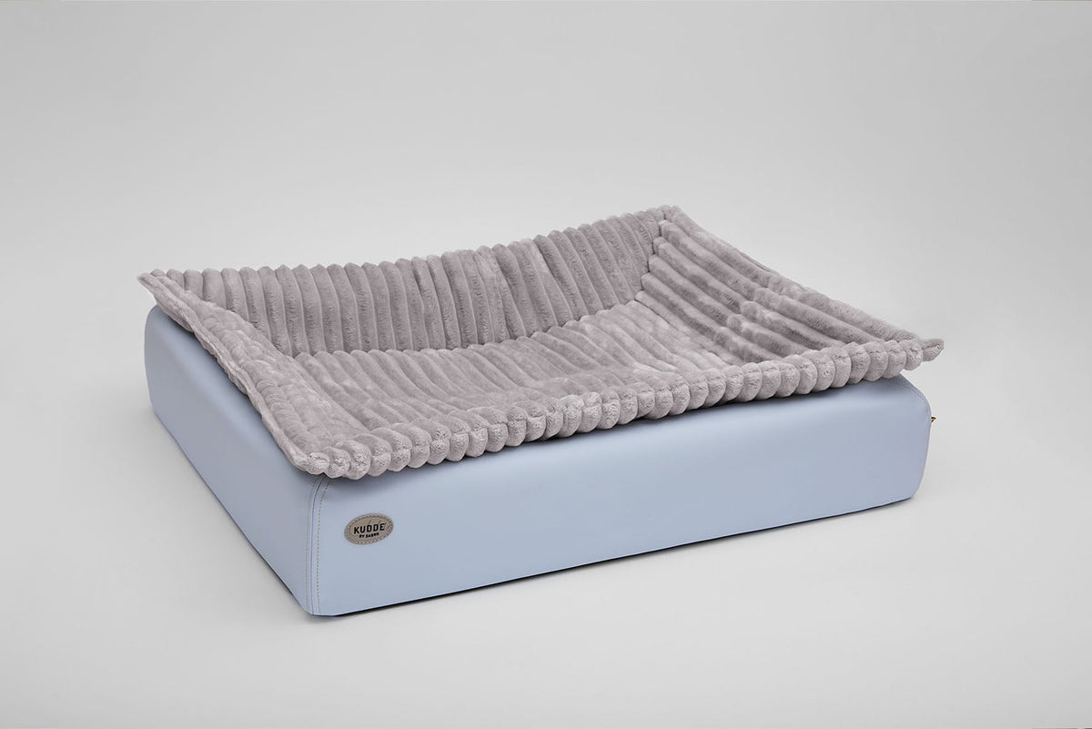 Hundebett KUDDE Pastell Kunstleder