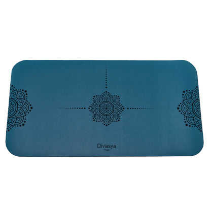 Yoga Knie Pad aus Naturkautschuk, extra breit & lang (64 x 33cm)