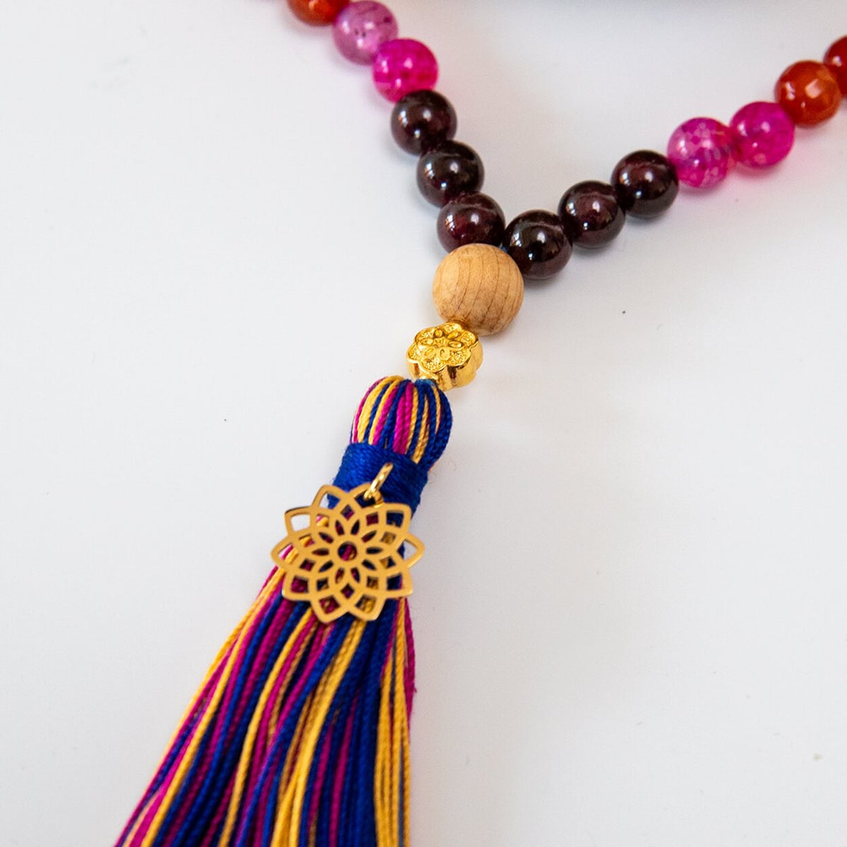 Mala Kette | Meditationskette Rainbow Chakra