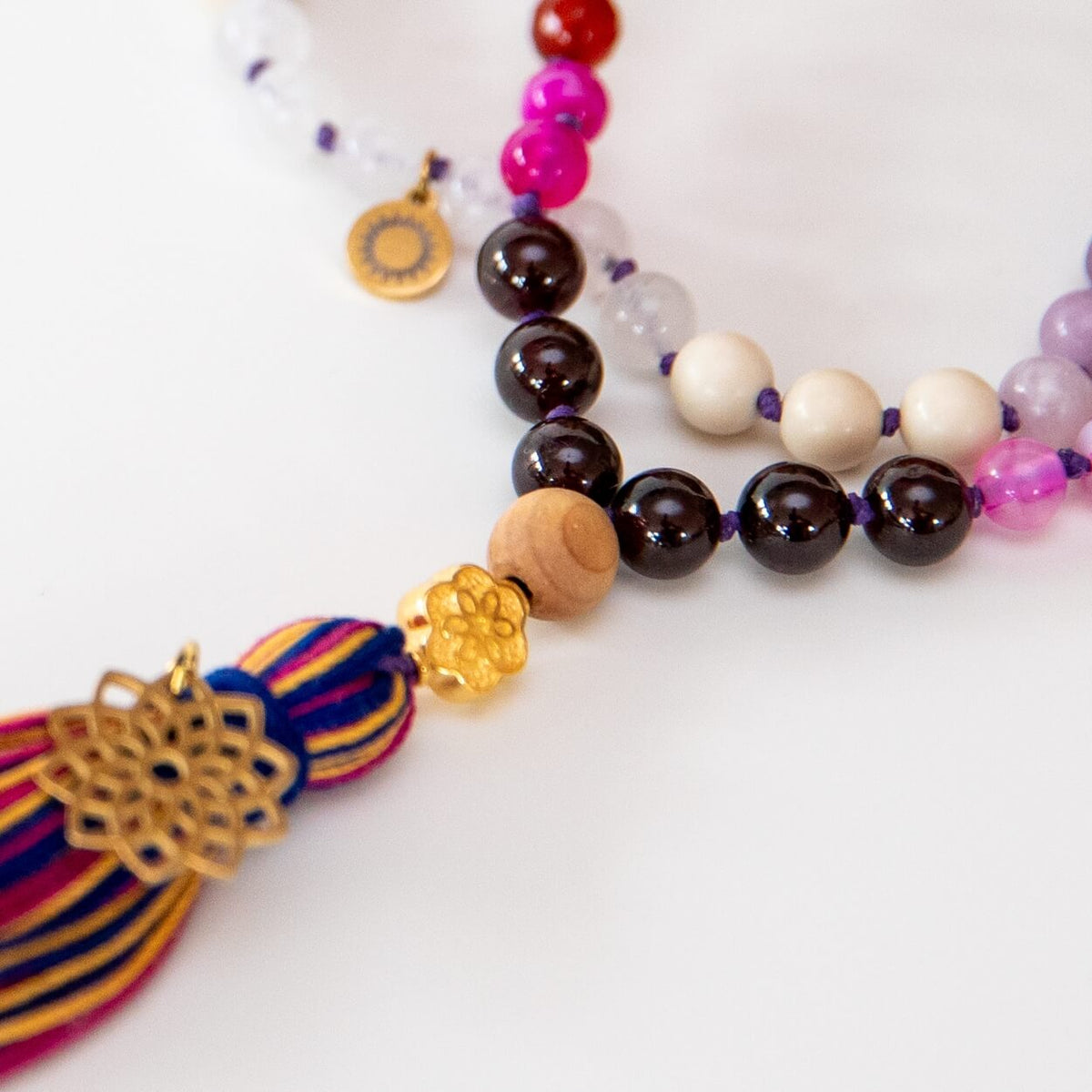 Mala Kette | Meditationskette Rainbow Chakra