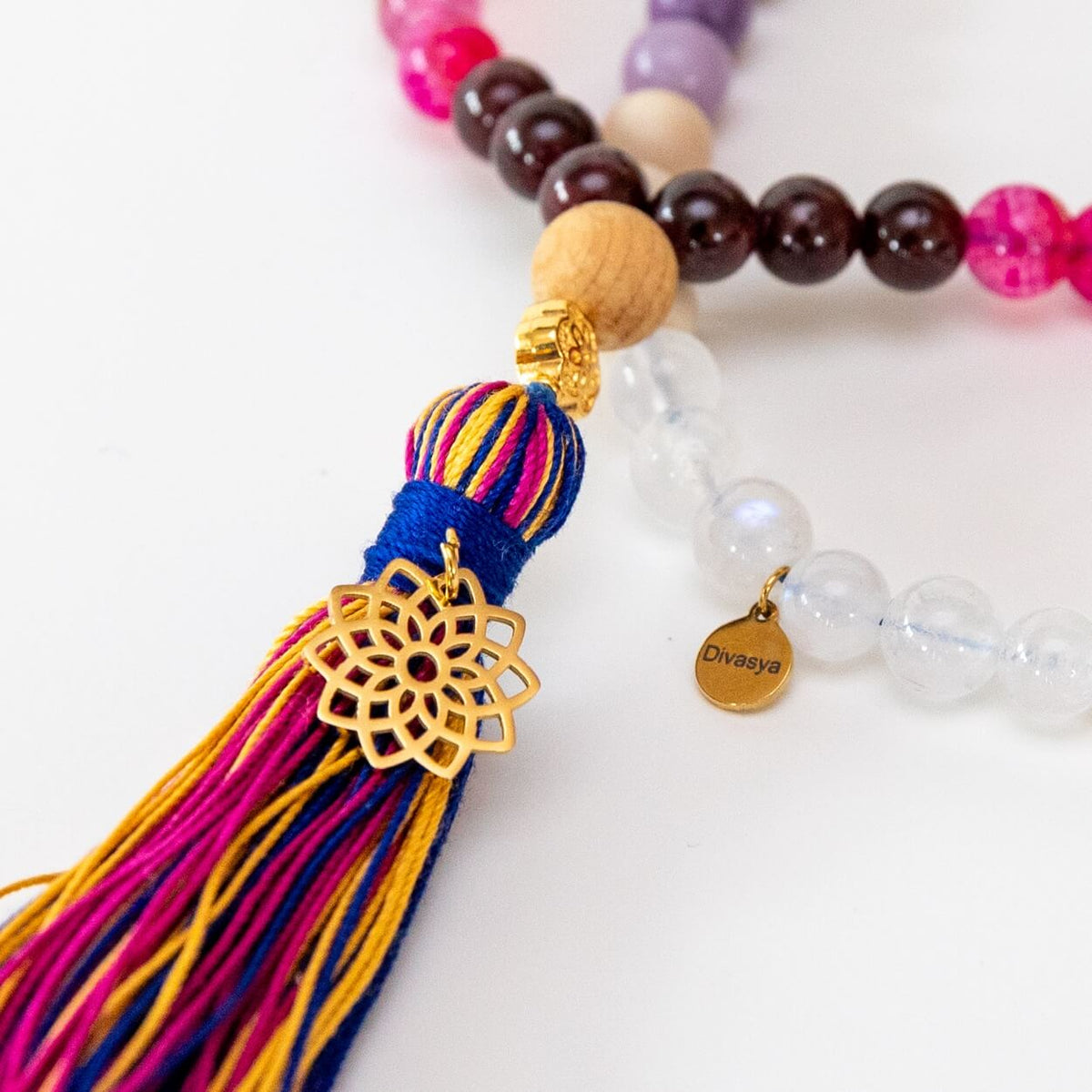 Mala Kette | Meditationskette Rainbow Chakra