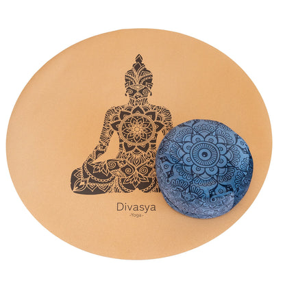 Meditationsmatte aus Kork & Naturkautschuk