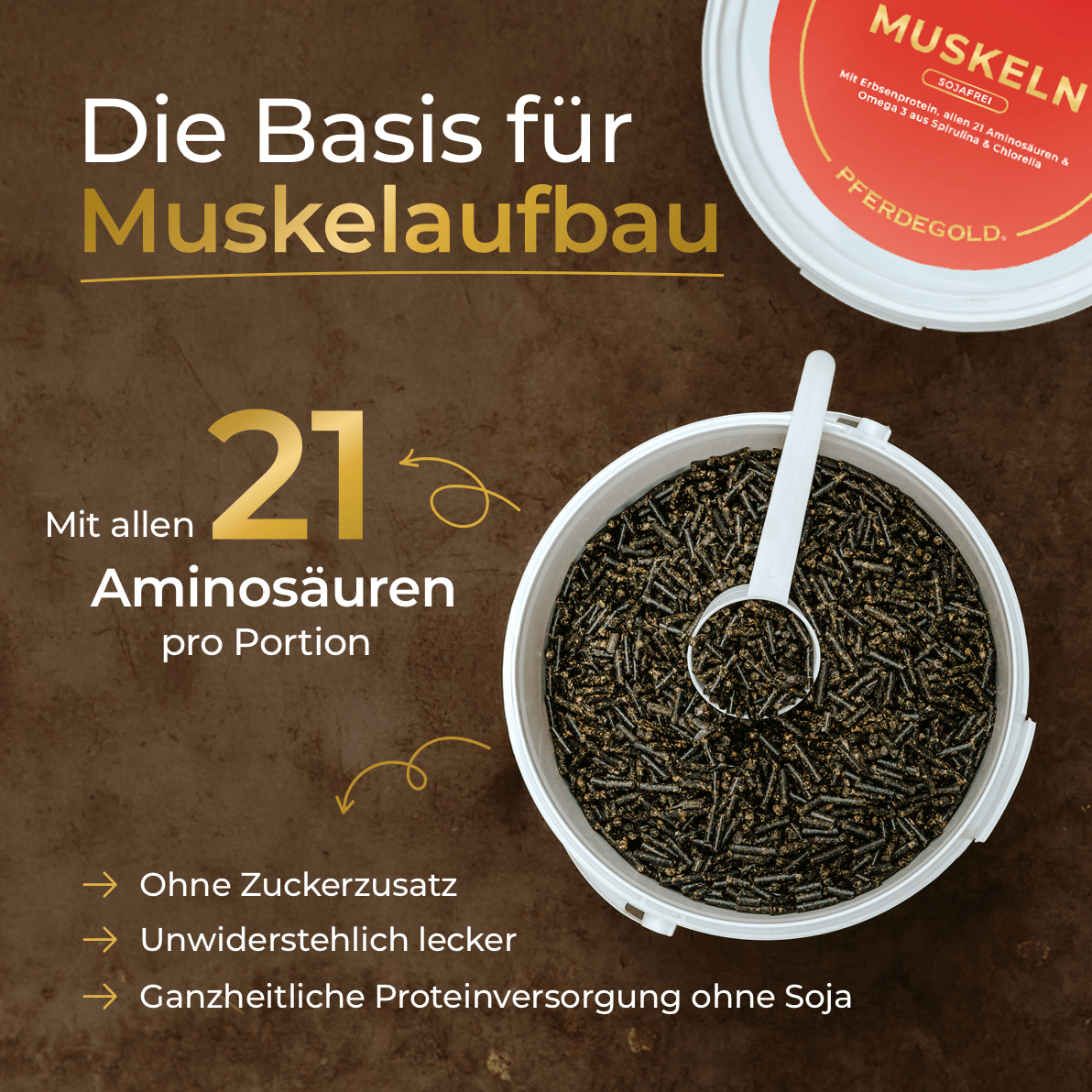 Muskeln Sojafrei
