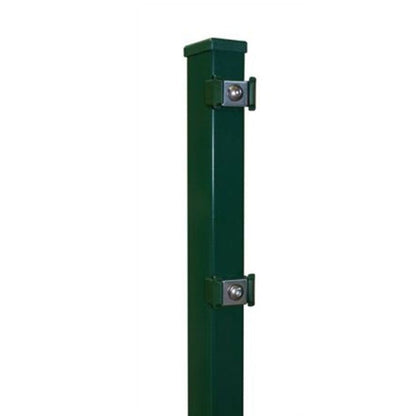 Zaunpfosten 60 x 40 mm | Moosgrün RAL 6005 | Einbetonieren