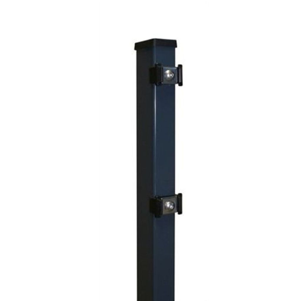 Zaunpfosten 60 x 40 mm | Anthrazit RAL 7016 | Einbetonieren