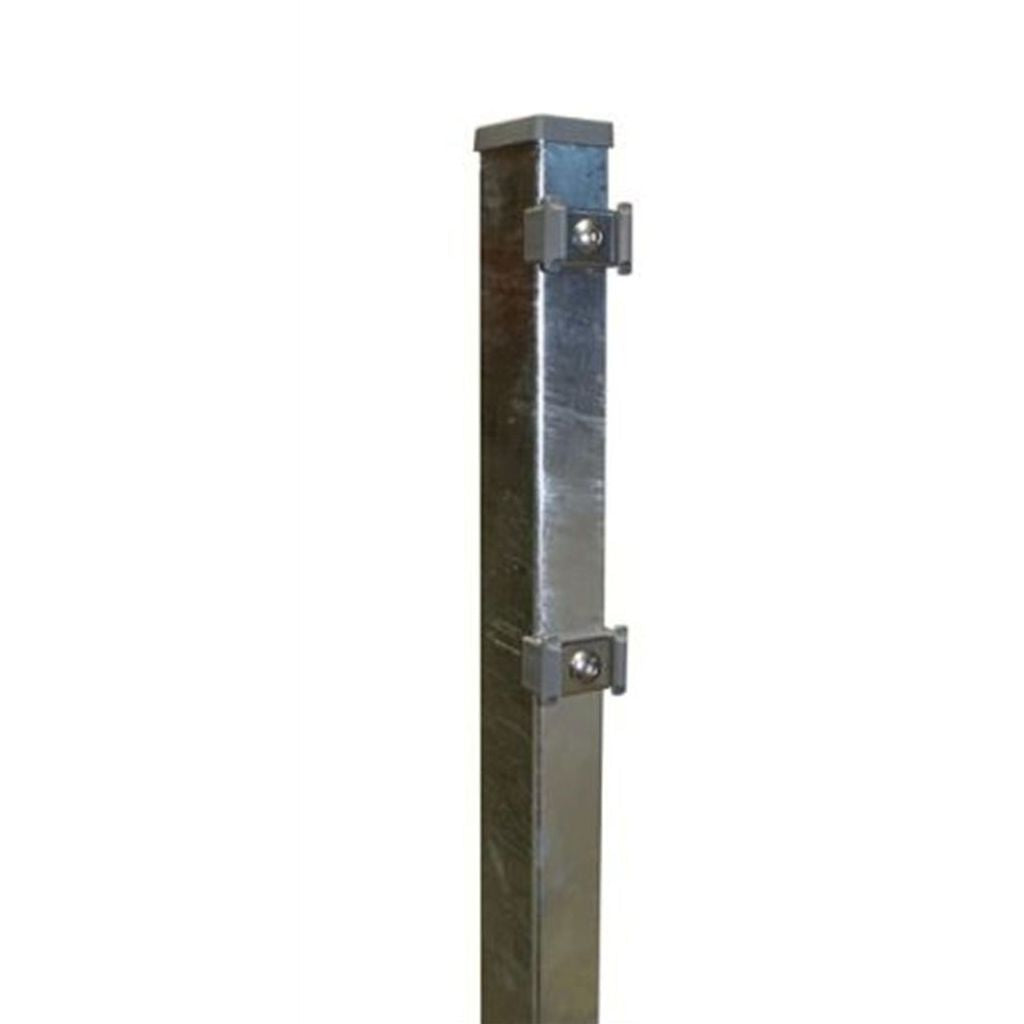 Zaunpfosten 60 x 40 mm | Feuerverzinkt | Einbetonieren
